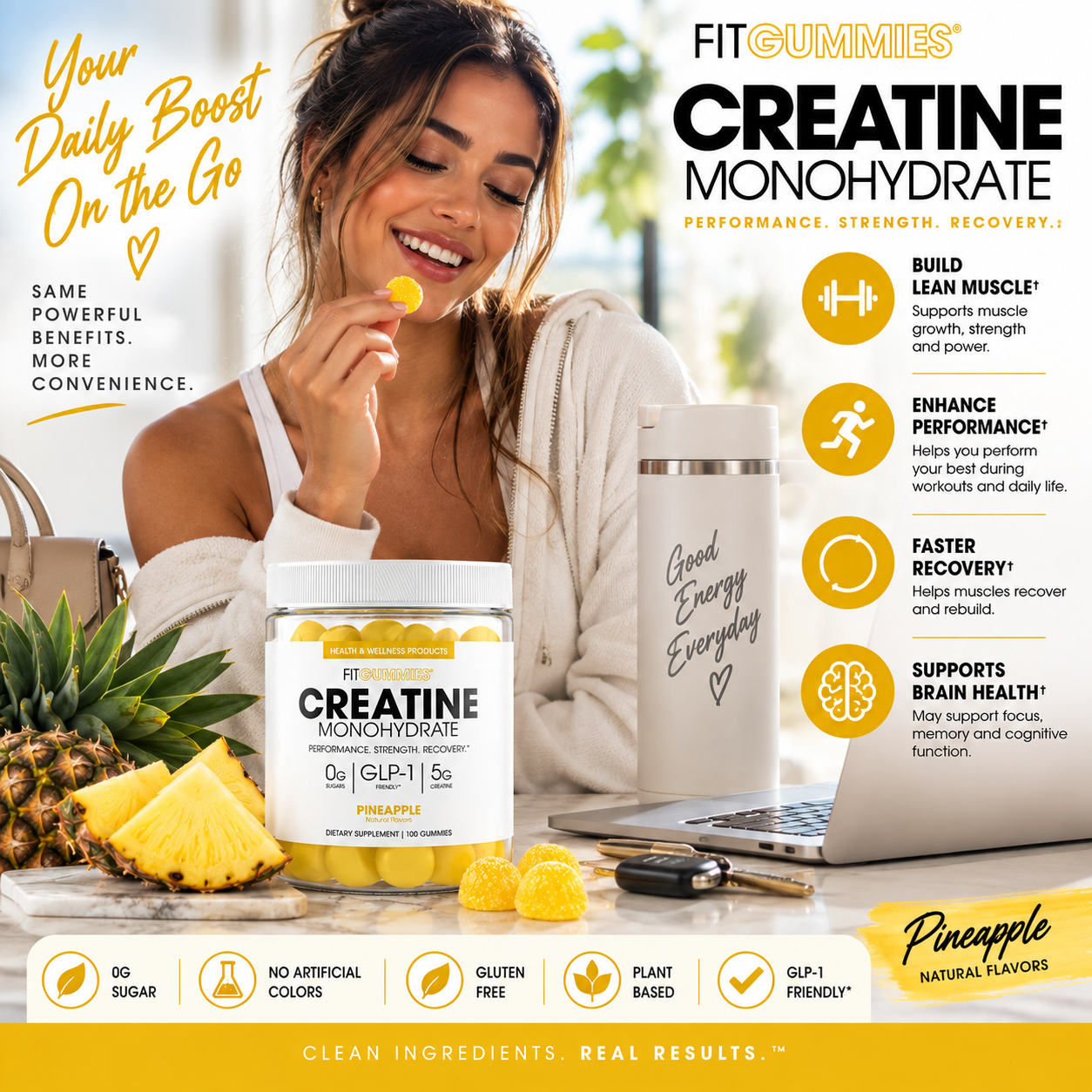 Fit Gummies Creatine Monohydrate