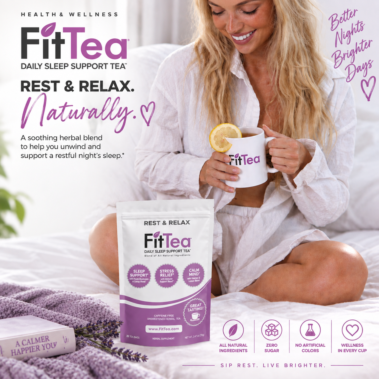 Fit Tea Daily Sleep Support Tea