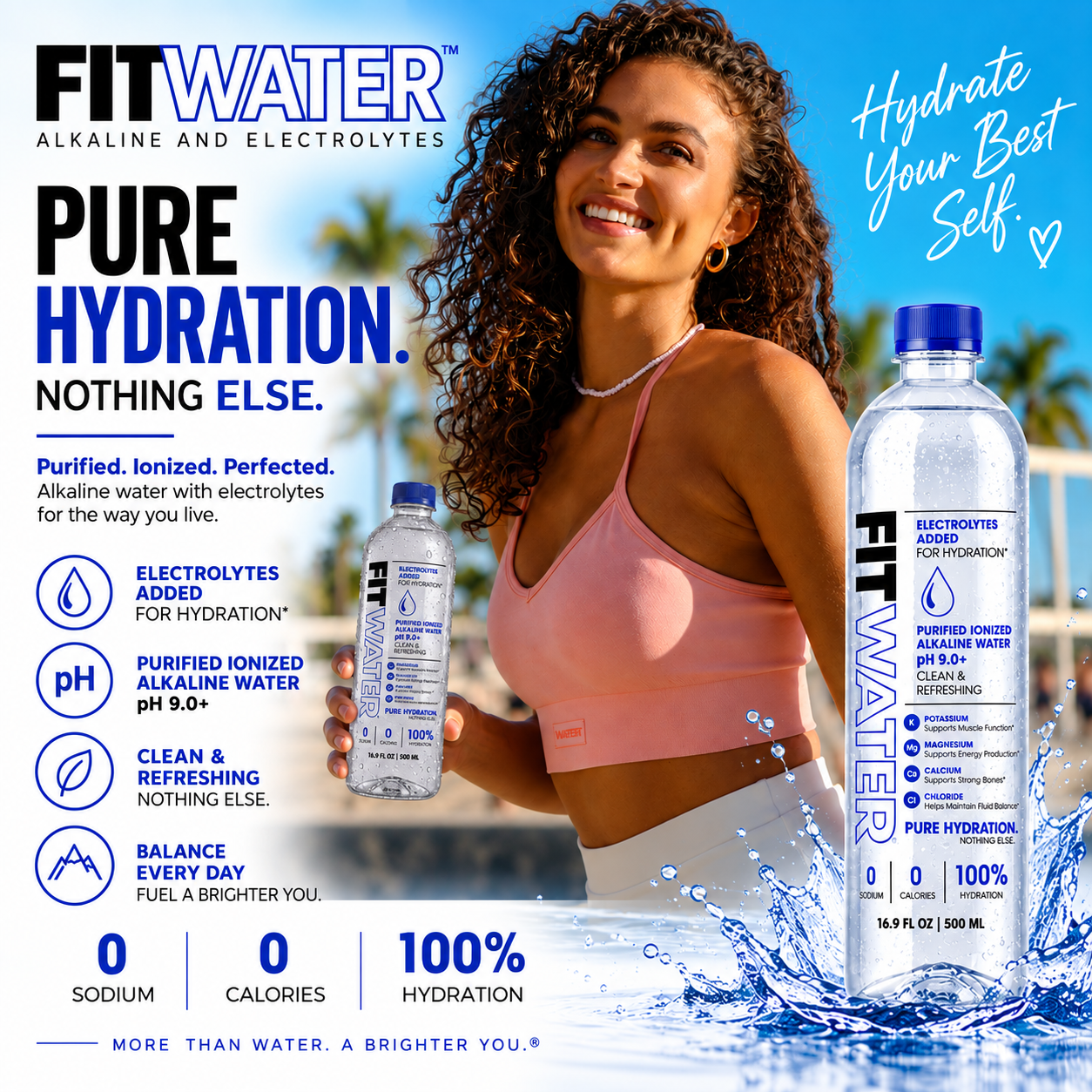 Fit Water Purified Ionized Alkaline Water