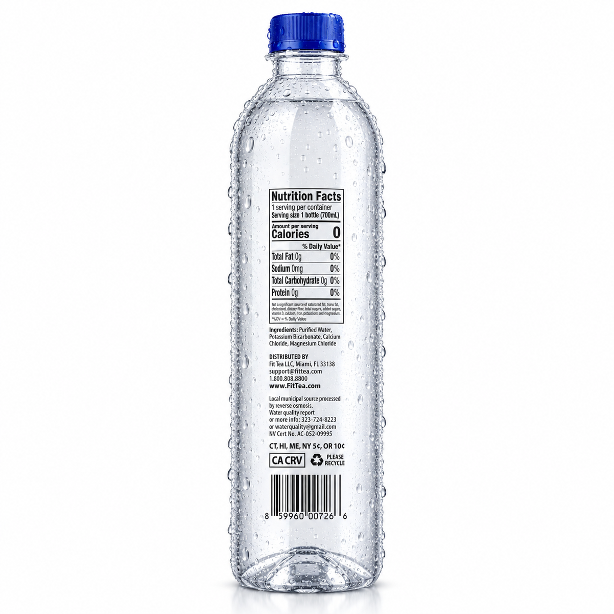 Fit Water Purified Ionized Alkaline Water