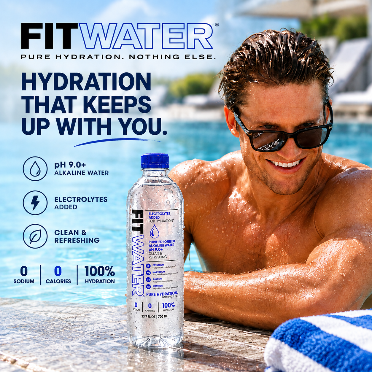 Fit Water Purified Ionized Alkaline Water