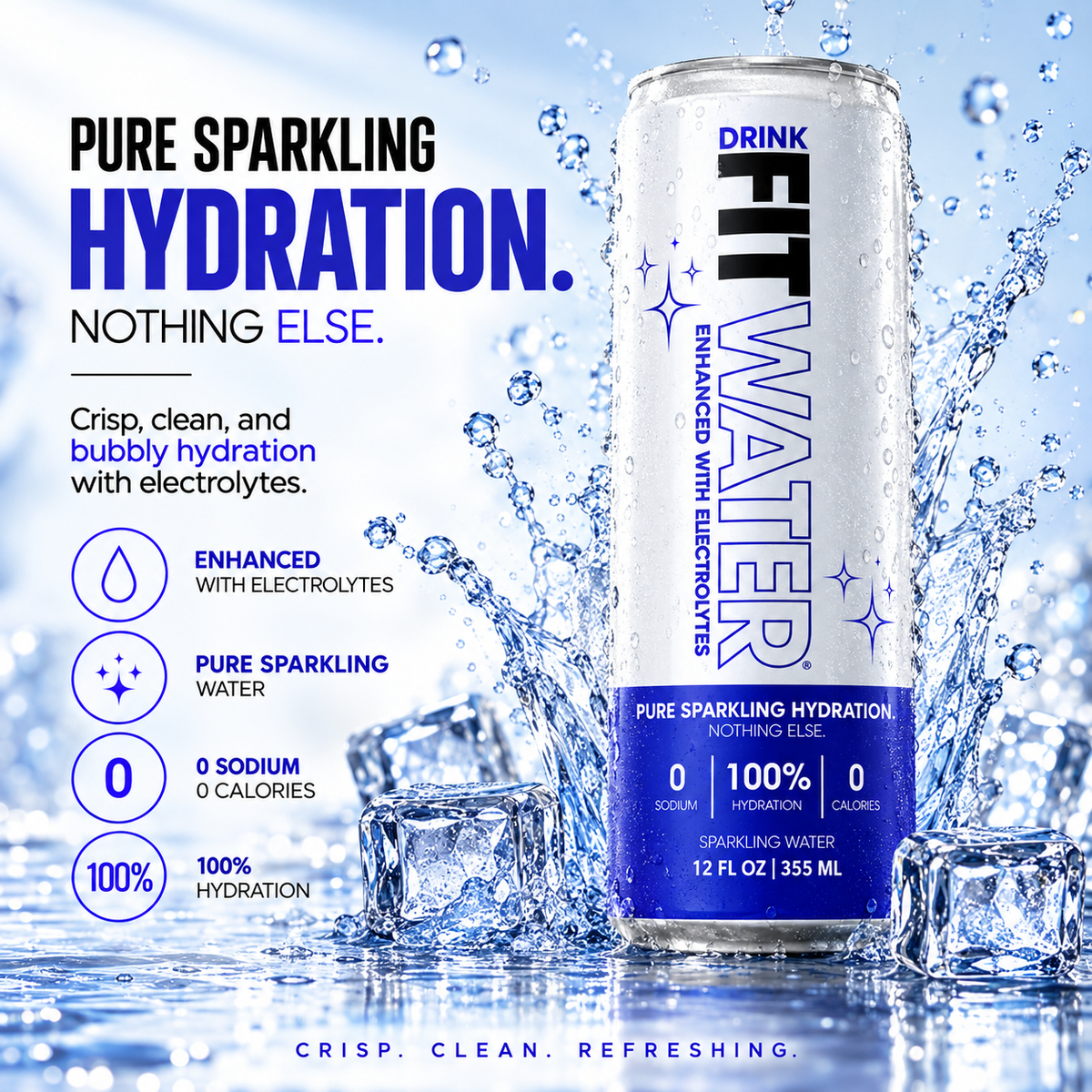 Fit Water Pure Sparkling Hydration