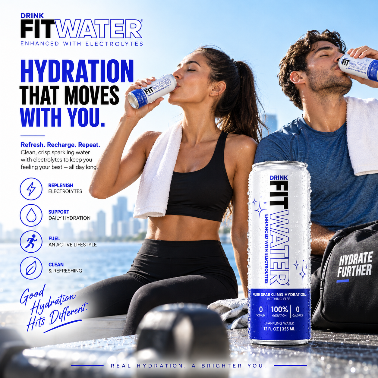 Fit Water Pure Sparkling Hydration