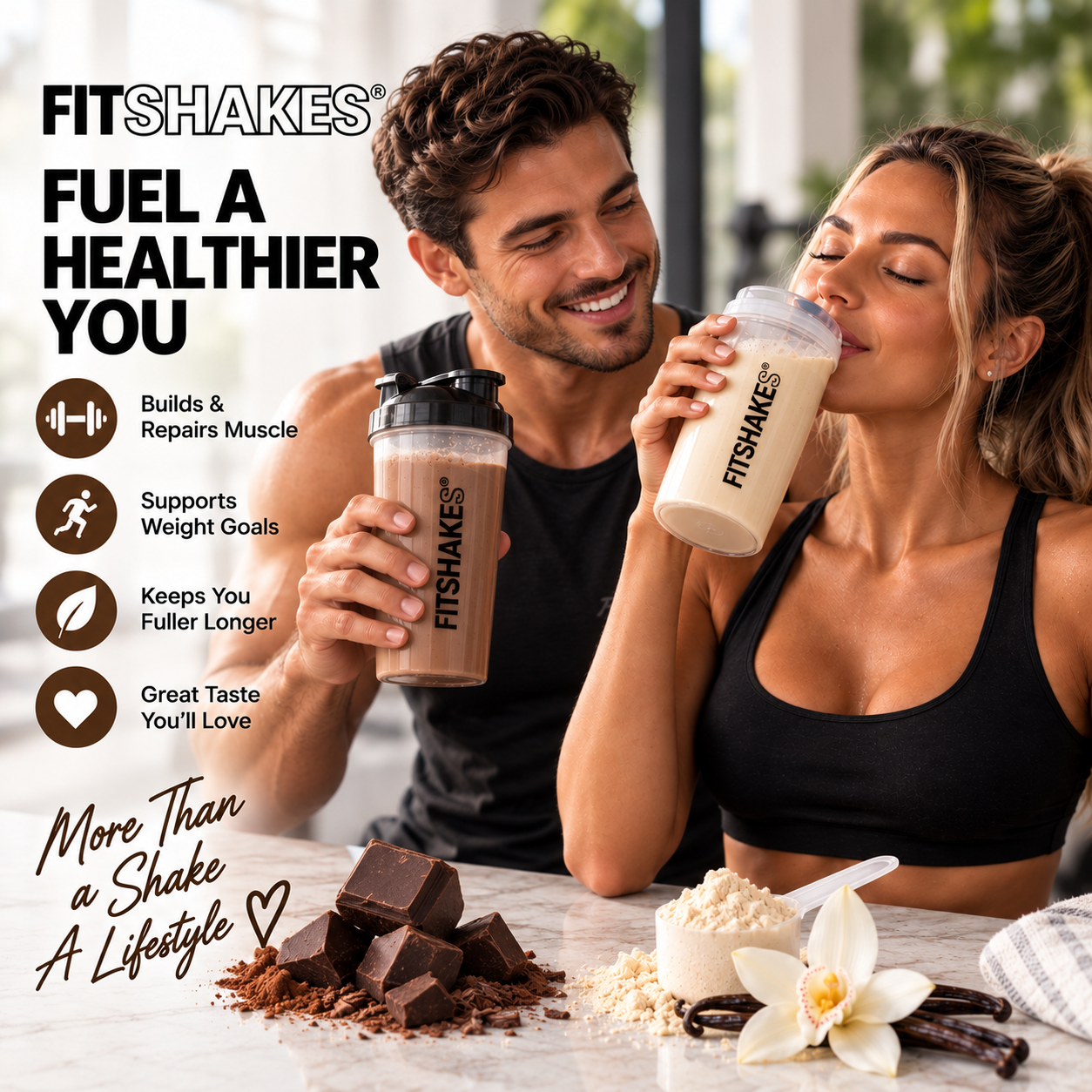Fit Shakes Whey Isolate Blend