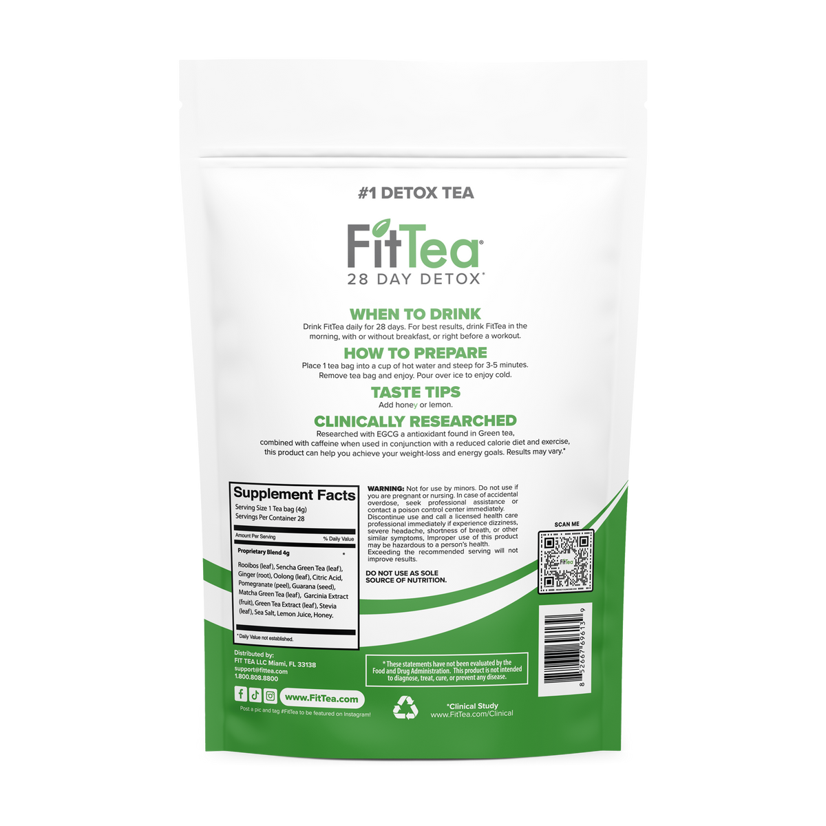 FitTea 28 Day Detox – Fit Tea