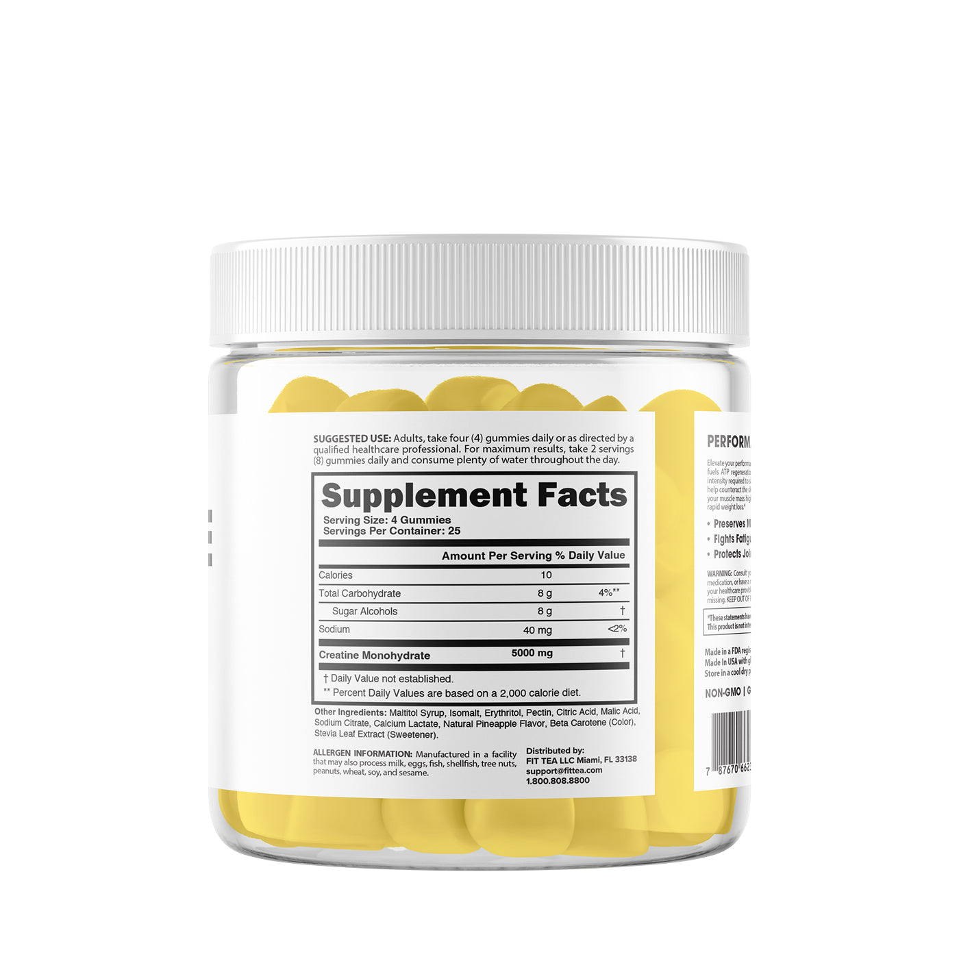 Fit Gummies Creatine Monohydrate