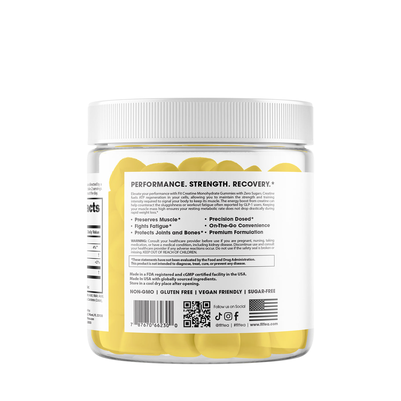 Fit Gummies Creatine Monohydrate