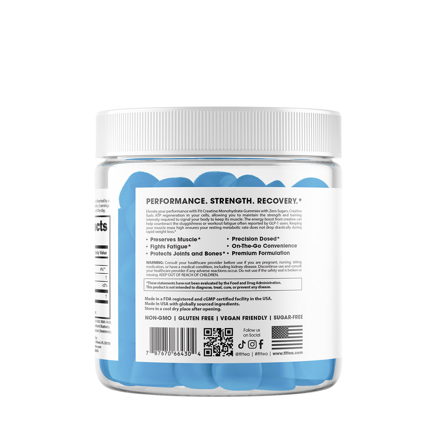 Fit Gummies Creatine Monohydrate