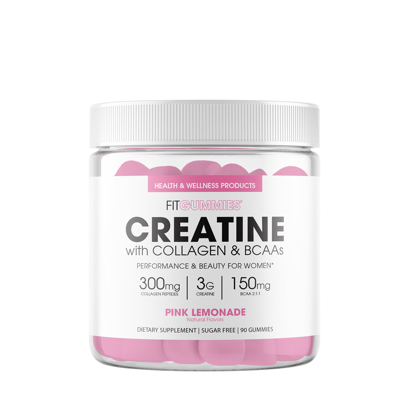 Fit Gummies Creatine + Collagen + BCAAs