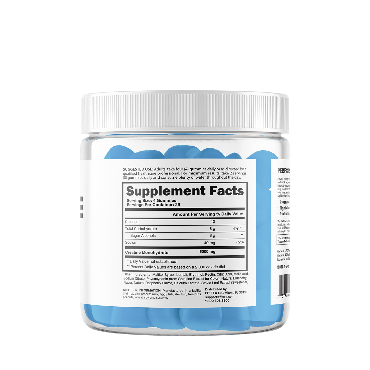Fit Gummies Creatine Monohydrate