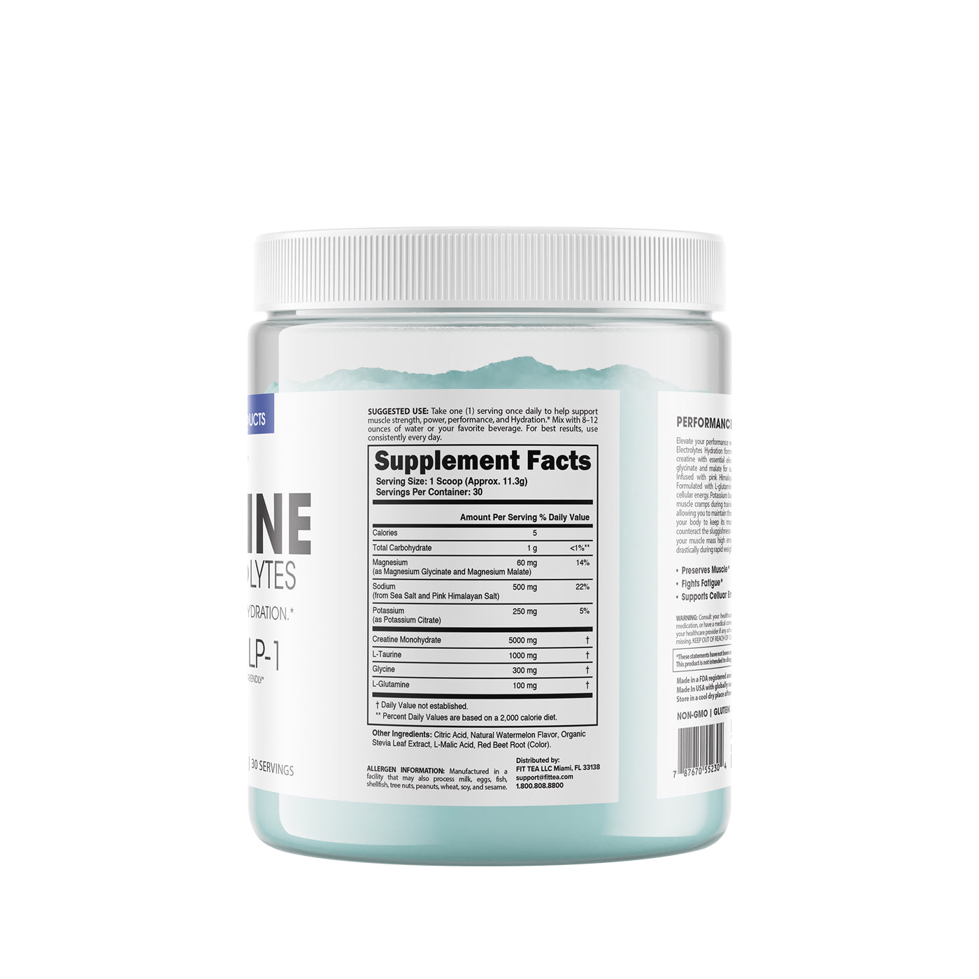 Fit Energy Creatine + Electrolytes Powder