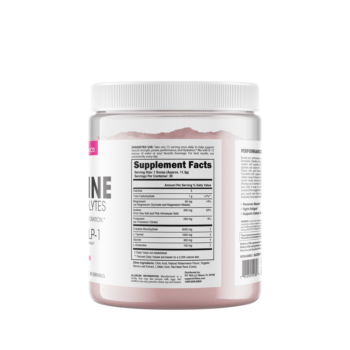 Fit Energy Creatine + Electrolytes Powder
