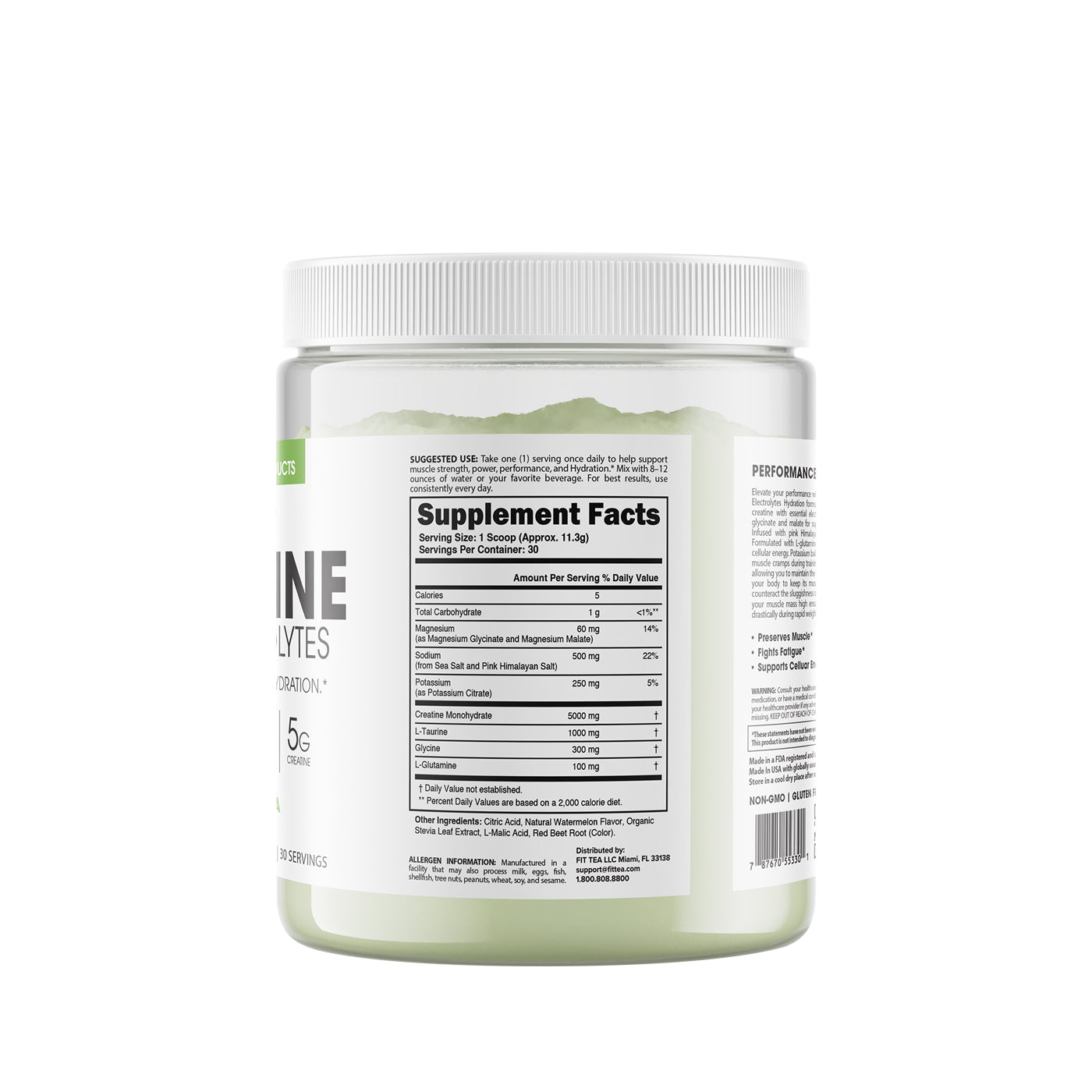 Fit Energy Creatine + Electrolytes Powder