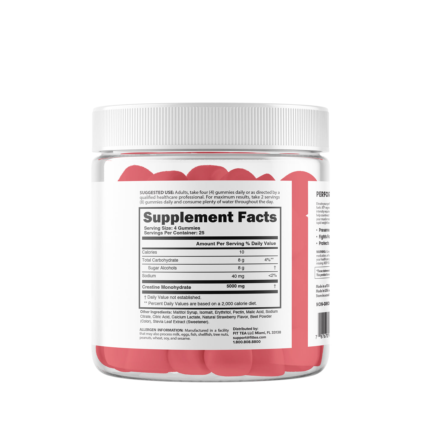 Fit Gummies Creatine Monohydrate