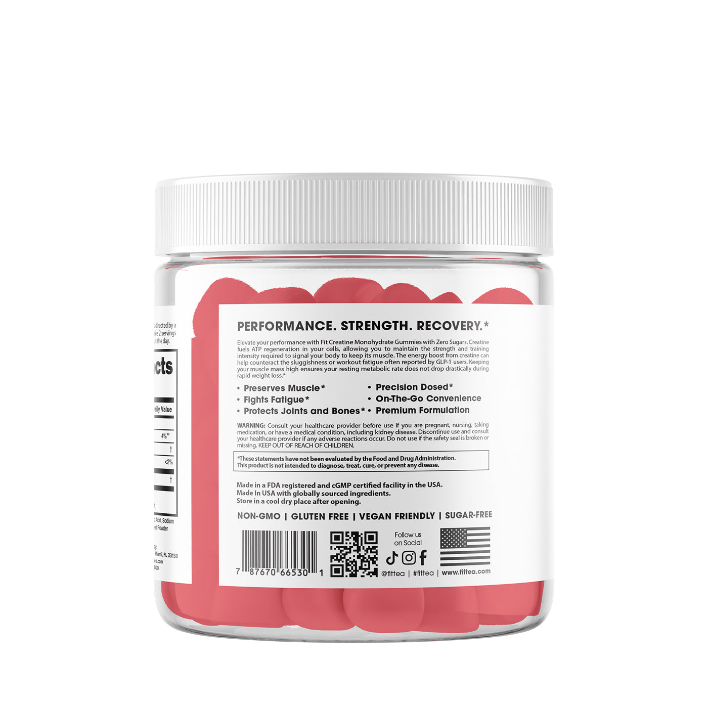 Fit Gummies Creatine Monohydrate
