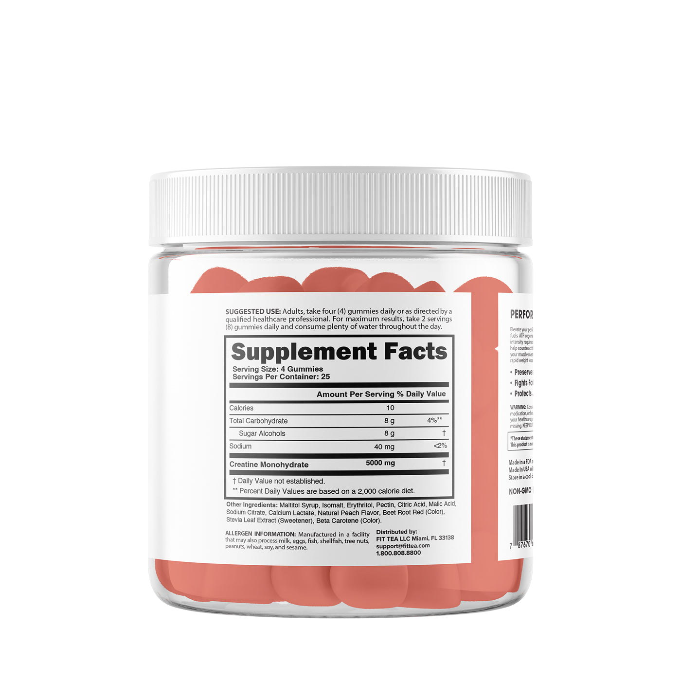 Fit Gummies Creatine Monohydrate