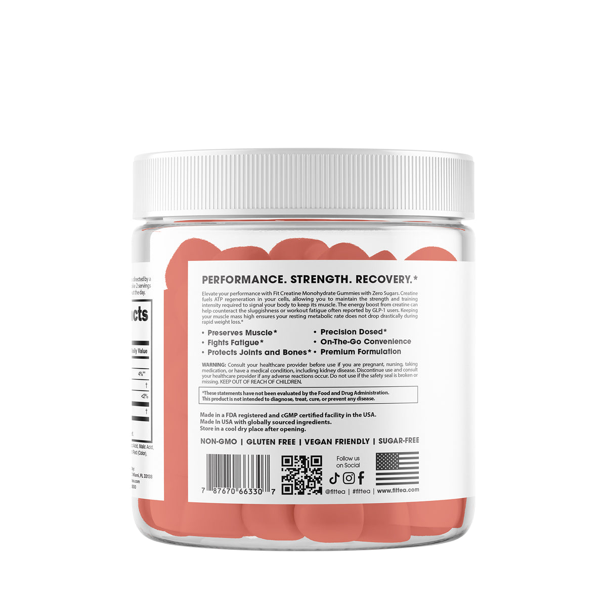 Fit Gummies Creatine Monohydrate