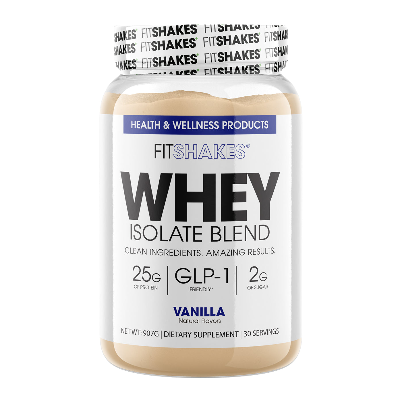 Fit Shakes Whey Isolate Blend