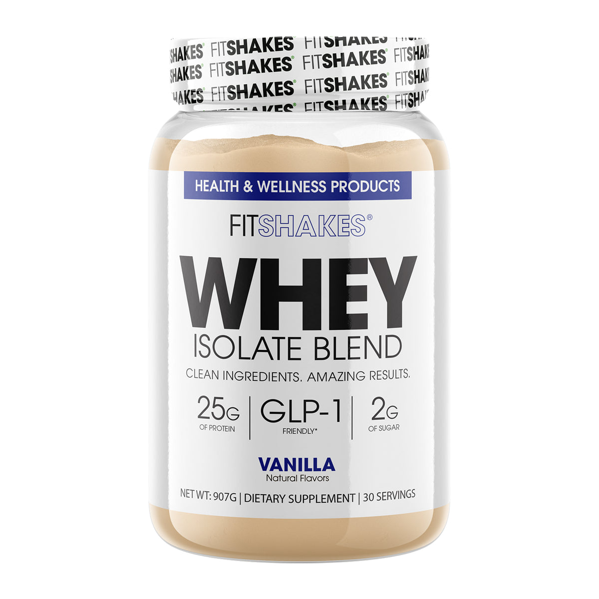 Fit Shakes Whey Isolate Blend