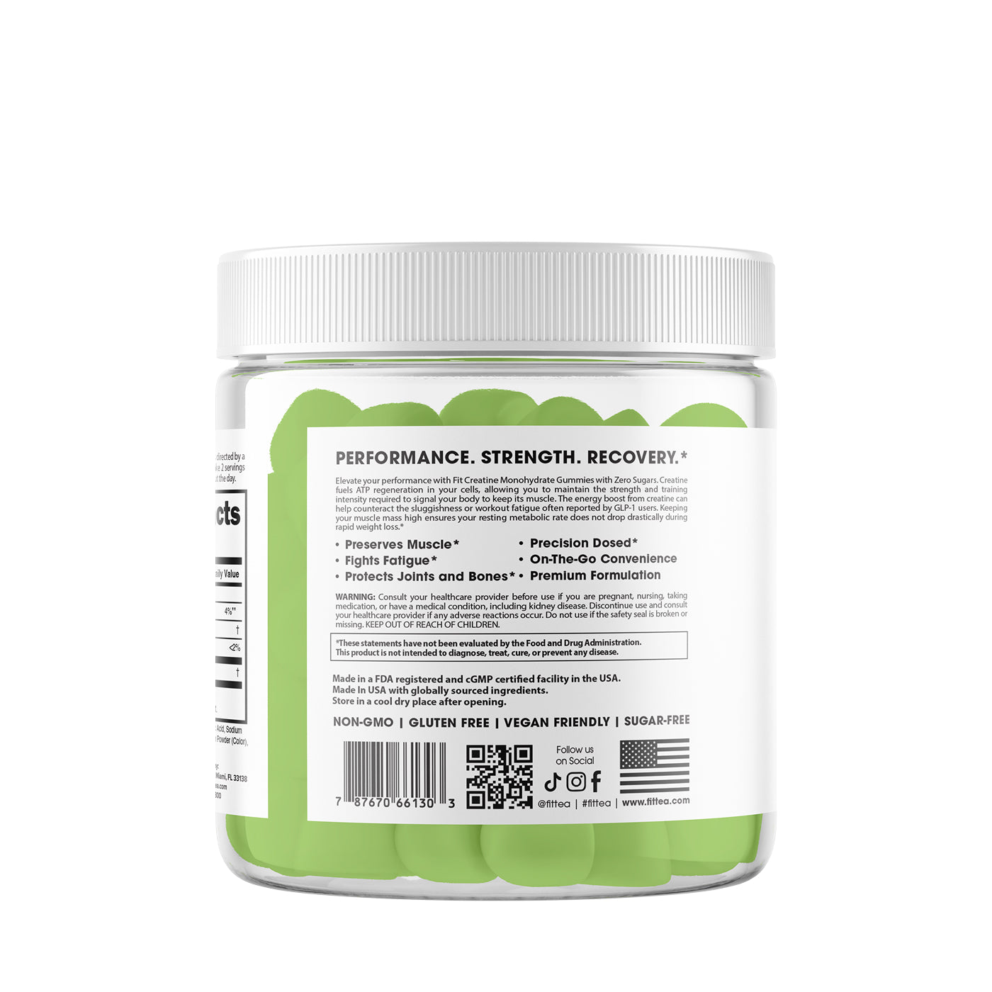 Fit Gummies Creatine Monohydrate