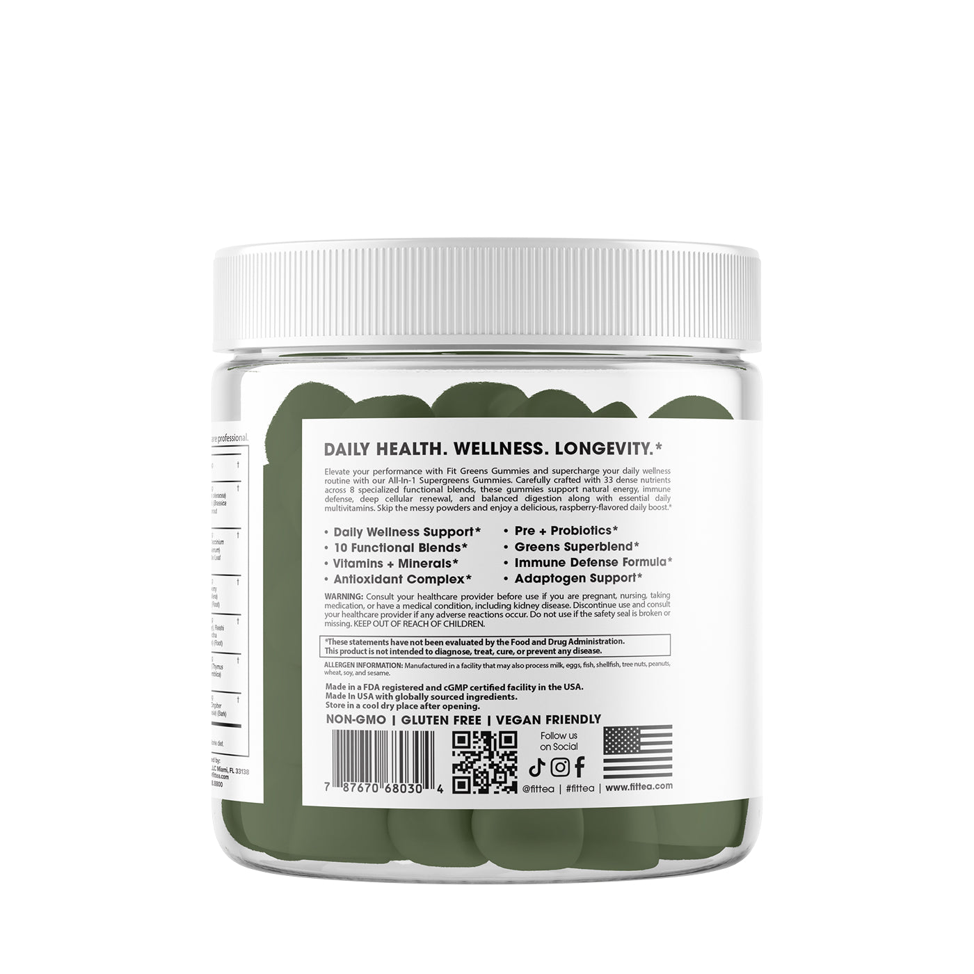 Fit Greens Super Foods Ultimate Gummies