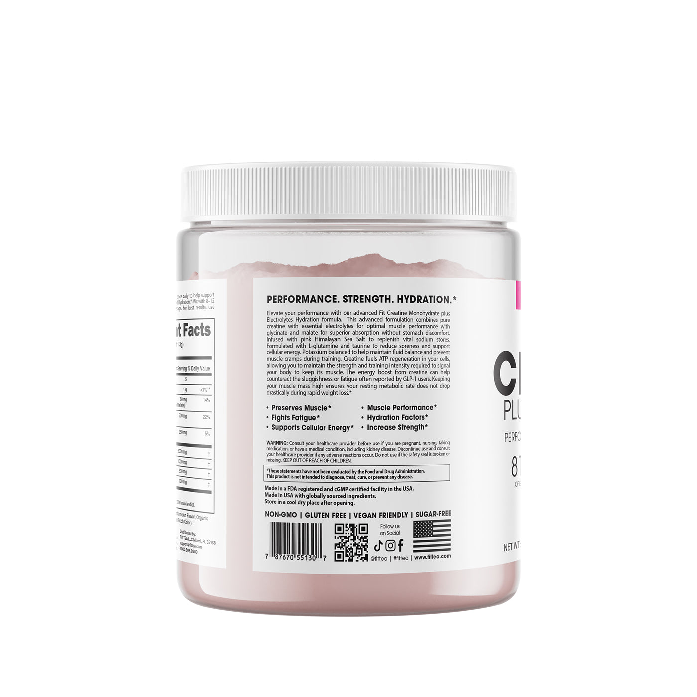 Fit Energy Creatine + Electrolytes Powder