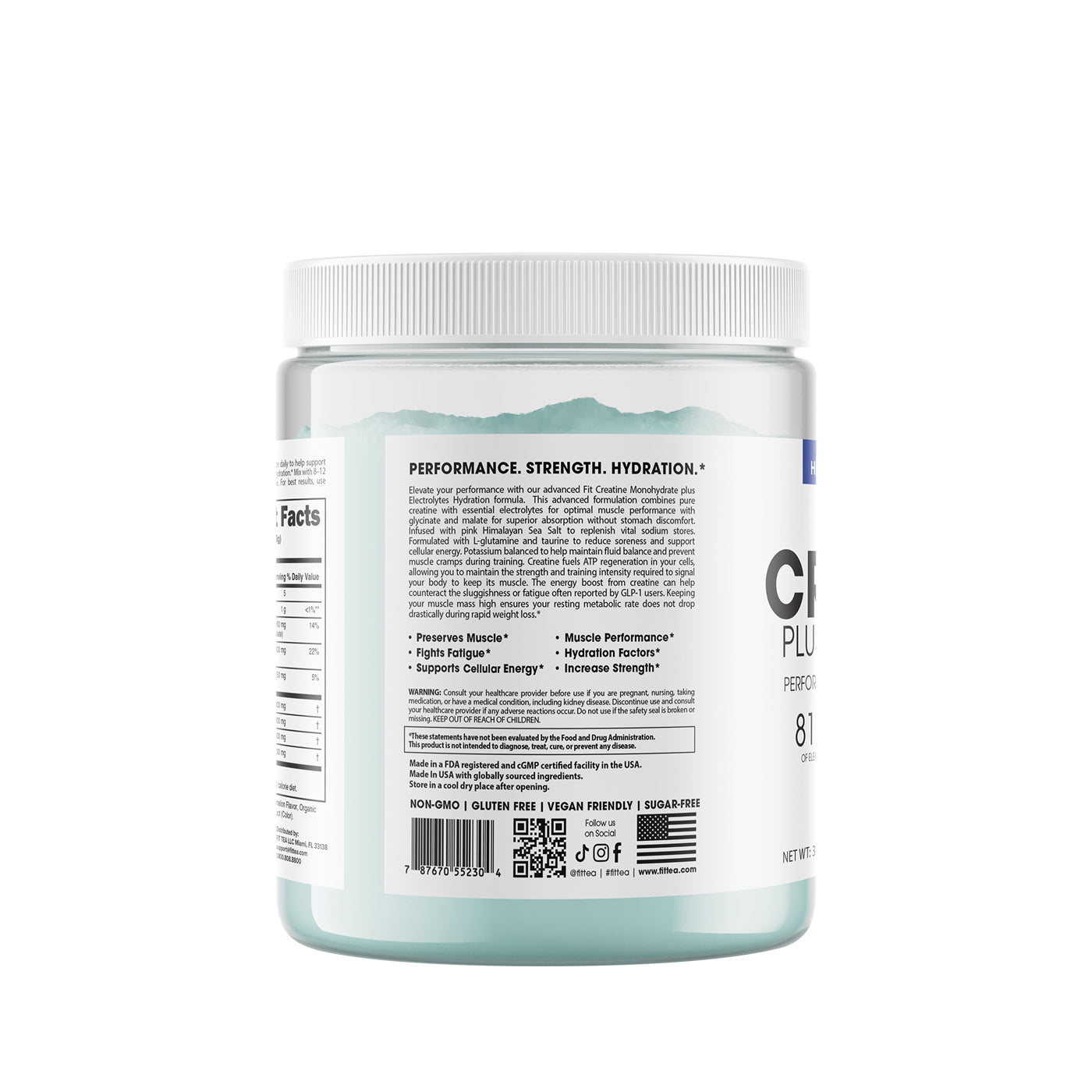 Fit Energy Creatine + Electrolytes Powder