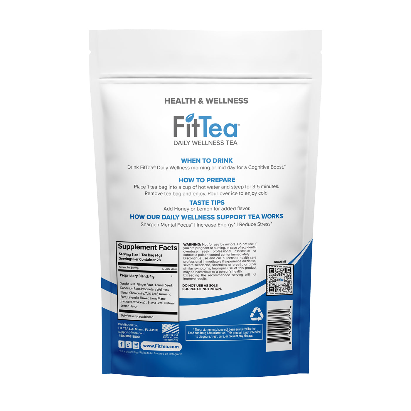 Fit Tea Daily Wellness Tea