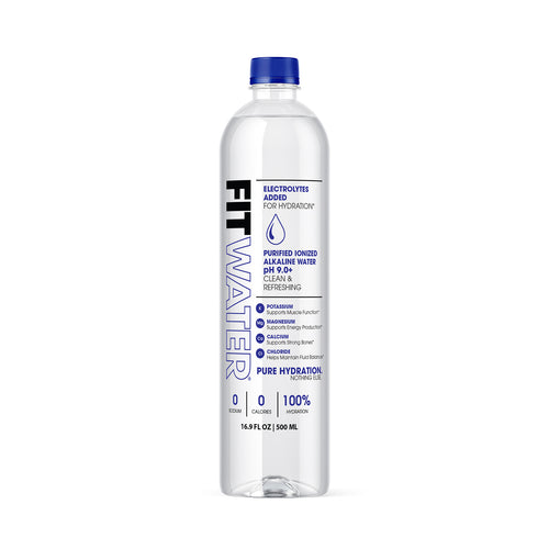 Fit Water Purified Ionized Alkaline Water - 16.9 FL OZ