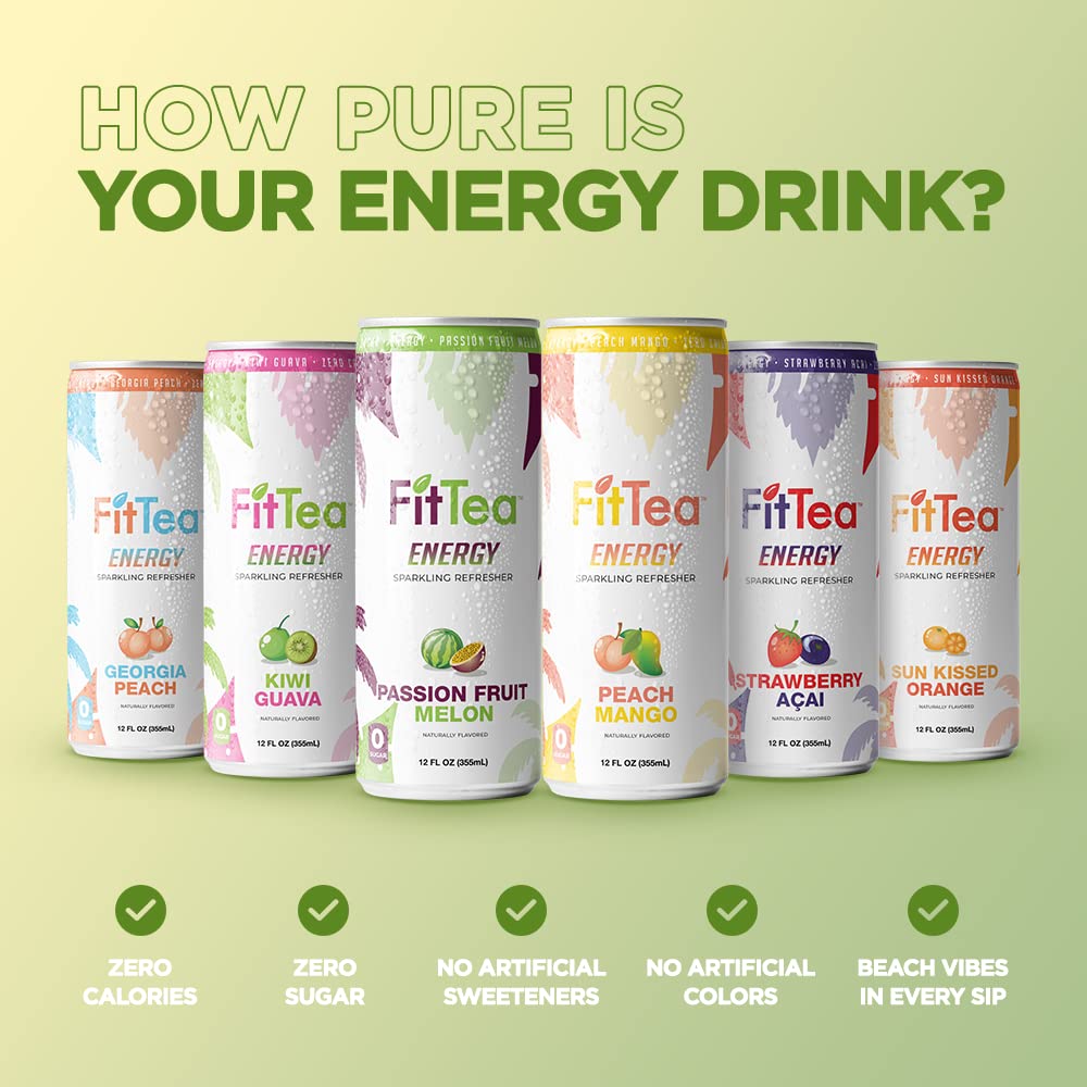 FitTea Energy Variety 12-Pack – Fit Tea
